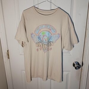 Vanhalen Tour of the World 1984 Graphic T-shirt